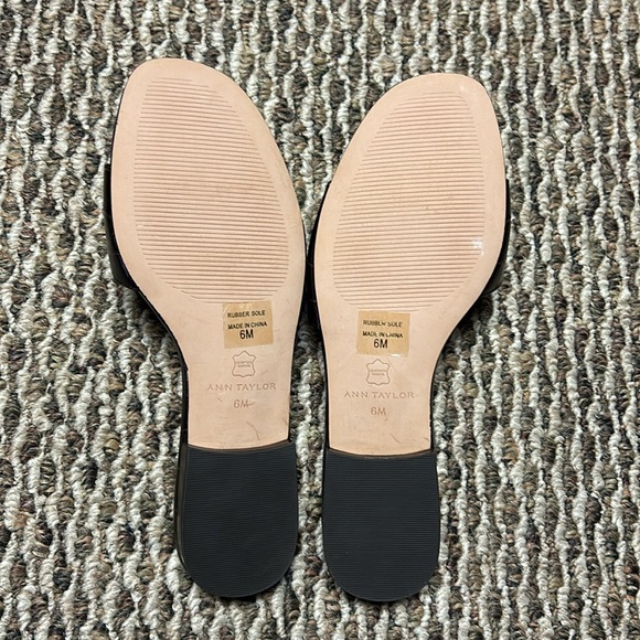 Ann Taylor Sutton Croc Buckle Slide size 6 - Picture 5 of 7